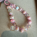 Handmade Sweet & Sparkly Beaded Bag Charm - Your Playful Multi-Accessory!