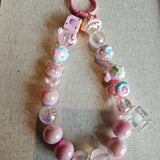 Handmade Sweet & Sparkly Beaded Bag Charm - Your Playful Multi-Accessory!