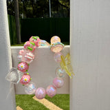 Bag Charm & Phone Strap with Macaron and Butterfly