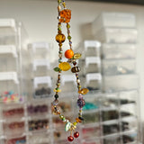 Sparkle & Shine: Czech Glass Beads Phone Strap - Your Ultimate Mini Accessory!